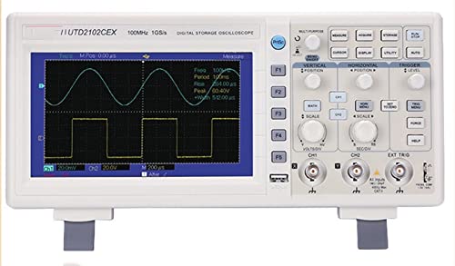 Osciloscopio, Osciloscopio Digital Doual Osciloscopio Analógico 100MHz Ancho De Banda UTD2102CEX-EDU