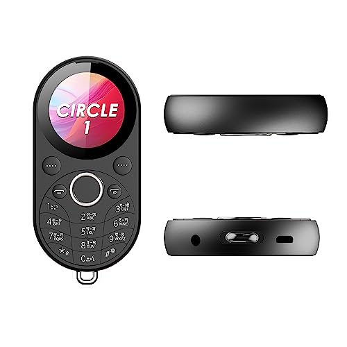 itel Circle 1 Unique Design with Round Screen Mobile Phone,500mAh Battery and 1.32 inch Display BT Call| Black 5 41FgAuJsP+L