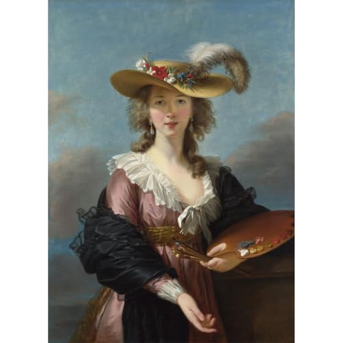Cadeau d'interieur tableau Vigee Le Brun autoportrait pour fete
