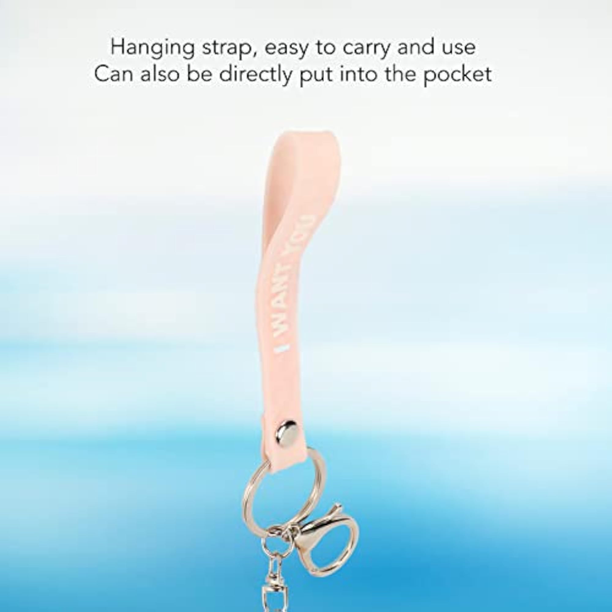 Portable Electric Hand Warmer with Night Light, Tender Pink