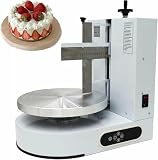 Macchina Automatica Per Il Rivestimento Della Decorazione Della Crema Per Torta Di Compleanno |Spalmatore Elettrico Per Torte Da 4-12 Pollici Con Piatto Girevole Decorativo, Glassa Più Liscia