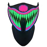 ❀Perfecto para montar a caballo, patinar en la noche y muchos deportes, Halloween, fiestas de disfraces, mascaradas, festivales, carnavales, regalos y más.
