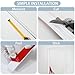 Taaizau Peel and Stick Wall Molding Trim, Flexible Strip for Mirror Frame, Chair Rail Moulding, Wall Protection and Home DIY Decoration (118'' x 1.1'')