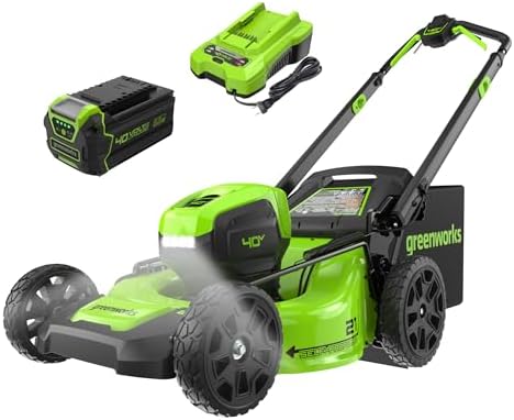 Greenworks Lawn Mower - Thumbnail 4