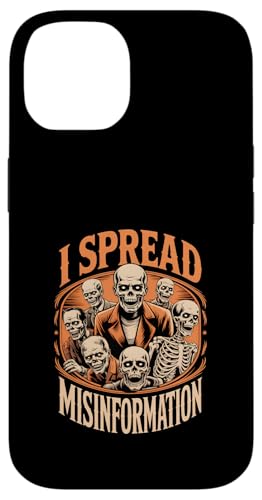 I Spread Misinformation�ʔ������B���e�[�W�z���[�i�� �X�}�z�P�[�X iPhone 14 �p