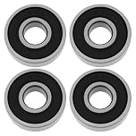 The Lord of the Tools 4Pcs Sealed Bearings 8x22x7mm Compatible with Powakaddy Highway Golf Trolley Front Wheel