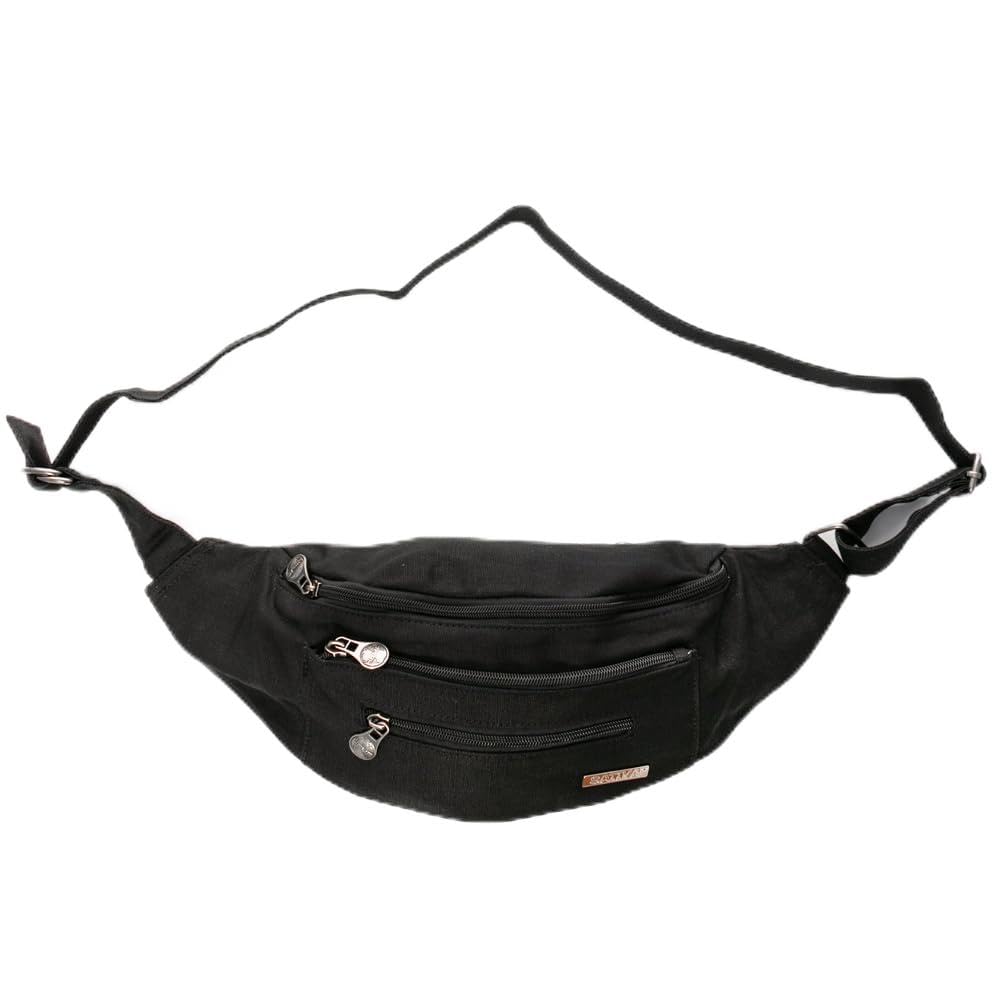Sativa The CrossOver Hemp Bags-Black