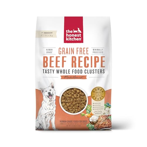 The Honest Kitchen Whole Food Clusters Dog Whole Grain Beef & Oat 10 lb Bag