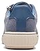 Clarks Women's Caroline Echo Canvas Side Zip Fashion Sneaker, Denim Textile, 11