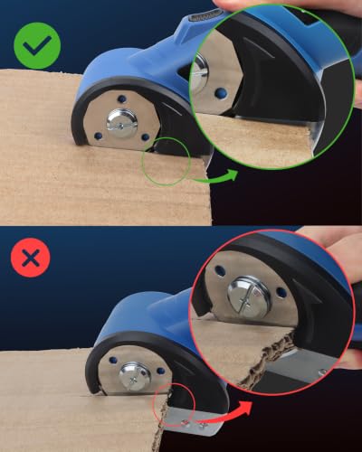 STREBITO Cordless Electric Scissors, 4V Electric Box Cutter for Cardboard - image 6