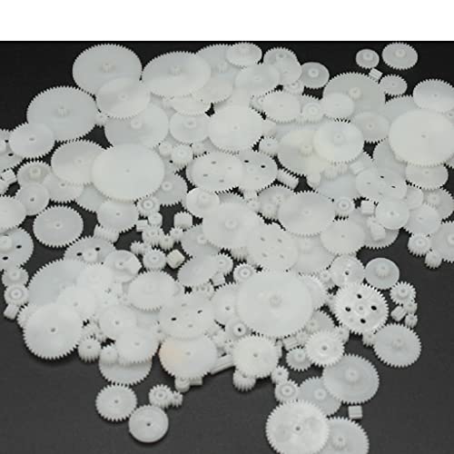 Alextend 200Pcs Plastic Gears 0.5 Module For Dc Motor Diy Model Toys Accessories #TOP1