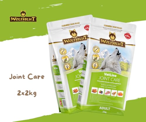 Wolfsblut Vetline | Hundefutter | Sparbundle | Sparpaket (2 x 2kg, Joint Care)