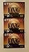 TDK Mini Digital Video Cassette (3 Pack Cassettes)