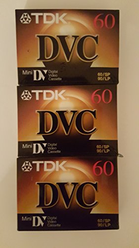 Digital Video cassette TDK mini Digital Video cassette cassette (3 pezzi)