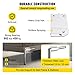 Happybuy Murphy Mounting Wall Springs Mechanism Heavy Duty Support Hardware DIY Kit for King Queen Bed (Vertical), White