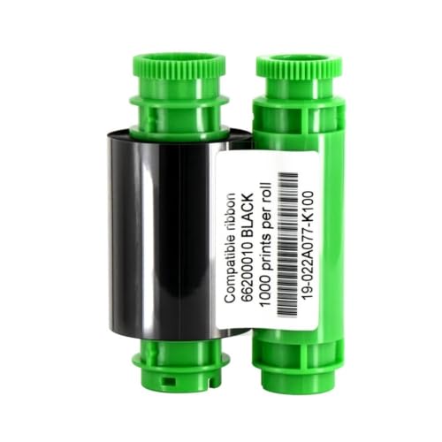 Cinta negra de impresora de tarjetas para TP-9100 y serie N10 N15