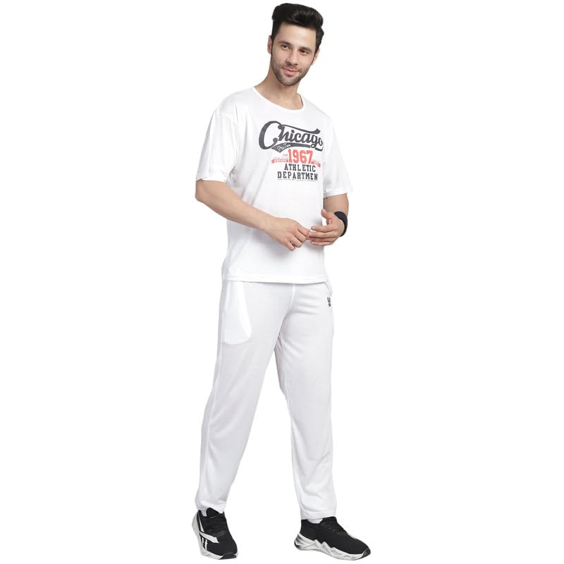 Image of Mack Jonney Printed Round Neck Cotton Oversize Half sleeves Co-ord set Tracksuit For Men-P-MACK52845