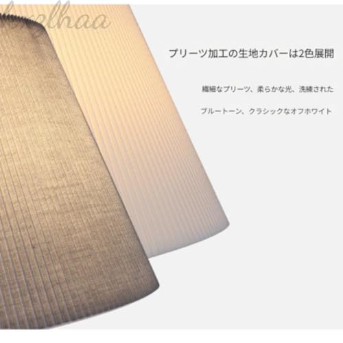 [kxzlhaa] アメリカンスタイル テーブルランプ モダン シンプル セラミック製 布製ランプシェード 温かみ照明 リビング 書斎 寝室 インテリア (グレー + ゴールド,[リモコンスイッチ] 3色ライト) [4]