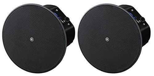 Yamaha VXC6 | VXC Series Full Range 6 Inch Ceiling Loudspeaker - Black Pair