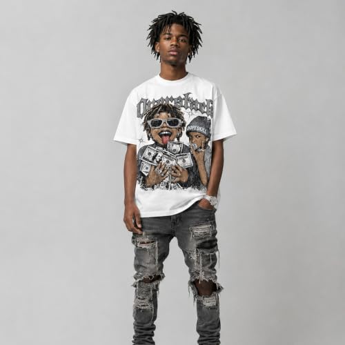Image of DopeSkill Graphic Tee Streetwear Hypebeast Hip Hop Unisex Premium T-Shirt Sneaker Colour Matching Shirts Gift for Sneakerhead