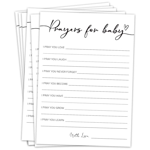 HONPHAX Baby Shower Cards
