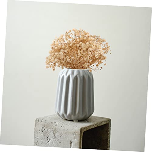 Ramo seco GARVALON Babysbreath natural decorativo miniatura 4