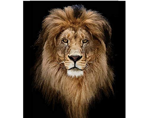 CHUDU Löwe Puzzle 1000 Teile Für Erwachsene Aus Holz Tragbare Rollbare Schöne Herausforderung Geschenk DIY Tiere Art Decor Cover