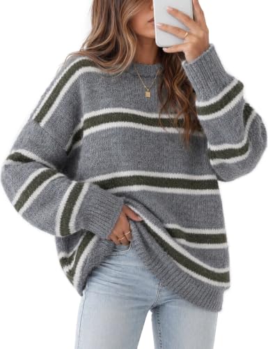 Striped Crewneck Sweater