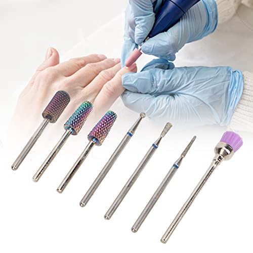 Set de 7 Puntas para Torno de Uñas Acero Inoxidable miniatura 4