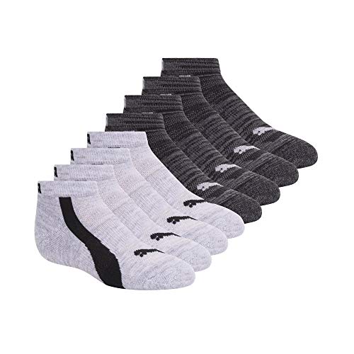 Image of PUMA Kids' Low Cut Extra Cushion & Arch Support Socks (8-Pack)