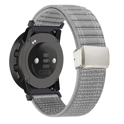 Nylon Correa de Reloj para Suunto Ambit 3 Peak Correa, con Hebilla Magnética Ajustable Elástico Nailon Trenzado Suave Banda Deportiva de Repuesto Compatible con Suunto Ambit 3 Peak (8)