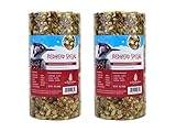 Evergreen Farm and Garden Birdseed Cylinders with Hole - Bird Seed for Outside Wild Birds (Small Cylinder, Redhead Special 2pc)