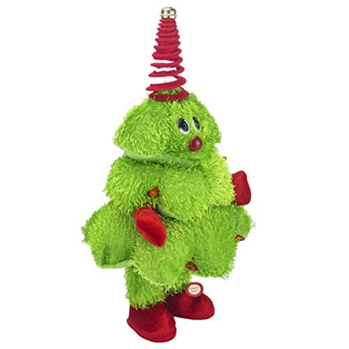 Brinquedo elétrico de árvore de Natal dançante com árvore de Natal da Pretyzoom, brinquedo de árvore