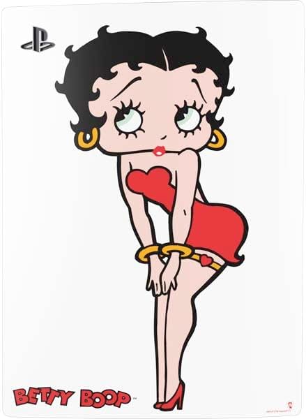 Skinit Decal Gaming Skin Compatible with PS5 Bundle - Officially Licensed Betty Boop Pose Design