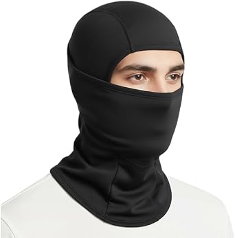 PROUDDEMON Thermal Balaclava Ski Mask for Men Women, Windproof Full Face Mask Neck Warmer with Fleece Liner for Winter Sports