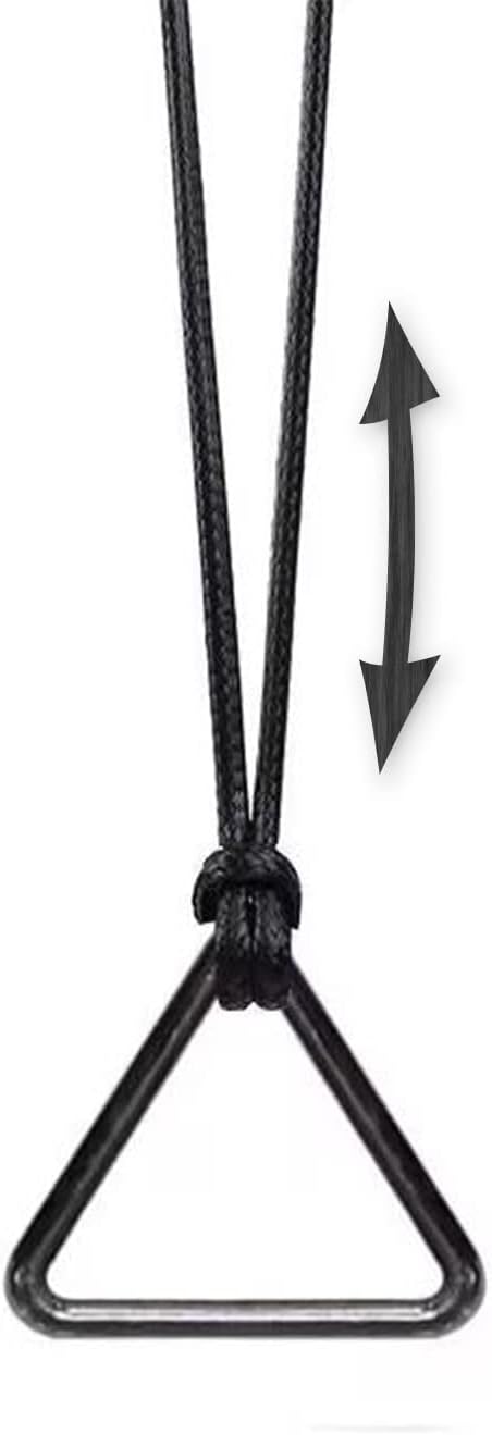 Denji Cosplay Necklace Metal Black Pendant Elastic Rope