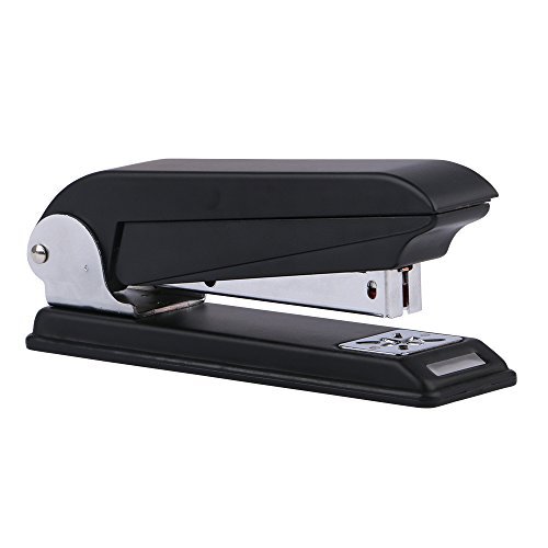 Eagle Swing-Arm Swivel Stapler, 12 Sheet Capacity, Specialized For Booklet Stapling, Black #TOP4