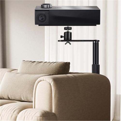 Soporte para proyector sin taladro para colocar detrás del sofá 7