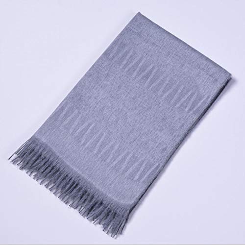 Foulard d'hiver femme bleu à plis vintage pour rester au chaud lors des balades en ville