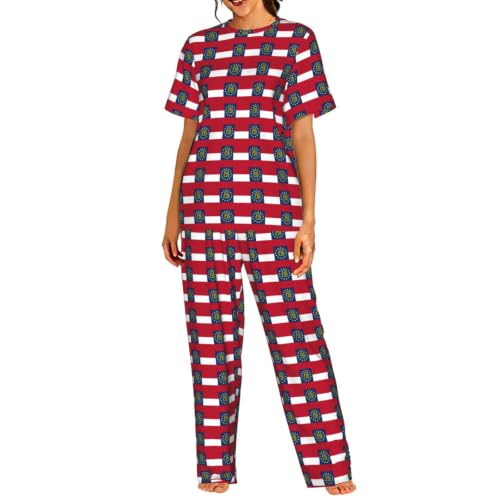 Pyjama Géorgie femme idéal pour vos soirées cocooning et détente