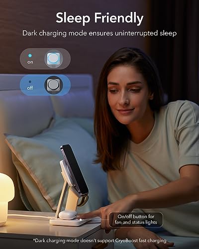 ESR 25W 3-in-1 Apple MagSafe Charging Stand with CryoBoost Cooling — view 7