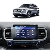 LANTU Car Screen Protector for Hyundai Venue 2020 2021 2022 2023 2024 Accessories Navigation Touchscreen Protector Film Tempered Glass HD Clear Anti-Glare 8''