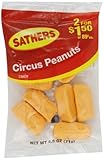 Farley's & Sathers Candy, Circus Peanuts, 2.5 Ounce, Pack of 12