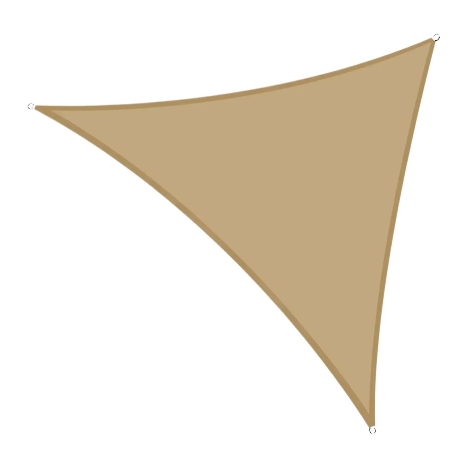 Voile d'ombrage triangulaire protection solaire durable pour auvent terrasse