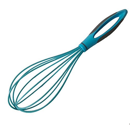 UPKOCH Silicone Egg Whisk Hand Egg Mixer Milk Cream Frother Kitchen Blending Stirring