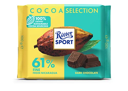 Immagine prodotto: RITTER SPORT Classe di cacao: il fine 61% dal Nicaragua (100 g)