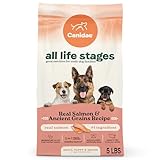 Canidae All Life Stages Real Salmon & Ancient Grains Recipe – High Protein Premium Dry Dog Food for All Ages, Breeds, and Sizes– 5 lbs.