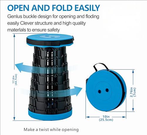 Upgraded-Folding-StoolRetractable-Folding-StoolSturdy-Foldable-Stool-with-Load-Capacity-of-600lbsRetractable-Camping-Stool-for-HikingFishing-Tours-BBQ-Parties-IndoorOutdoor-Activities