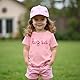 Big Sister Shirt Baby Ankündigung für Mädchen Tshirt mit Big Sis Stickerei Kleinkind Befördert Zu Große Schwester T-Shirt Süßes Bestickt Baumwolle Top Sommer Kurzarm Shirts(Rosa,18-24Monate)