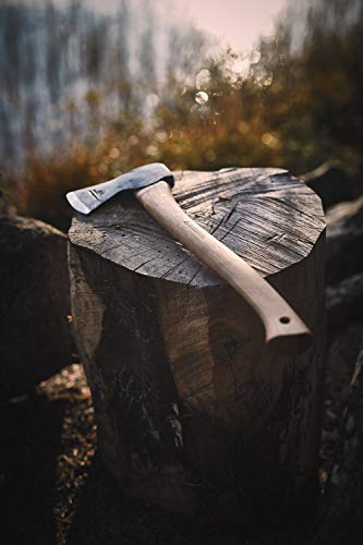 Hultafors / Hults Bruk Ekelund Hunting Axe - Swedish Steel & American Hickory Handle